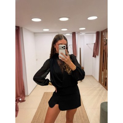 Blouse dentelle